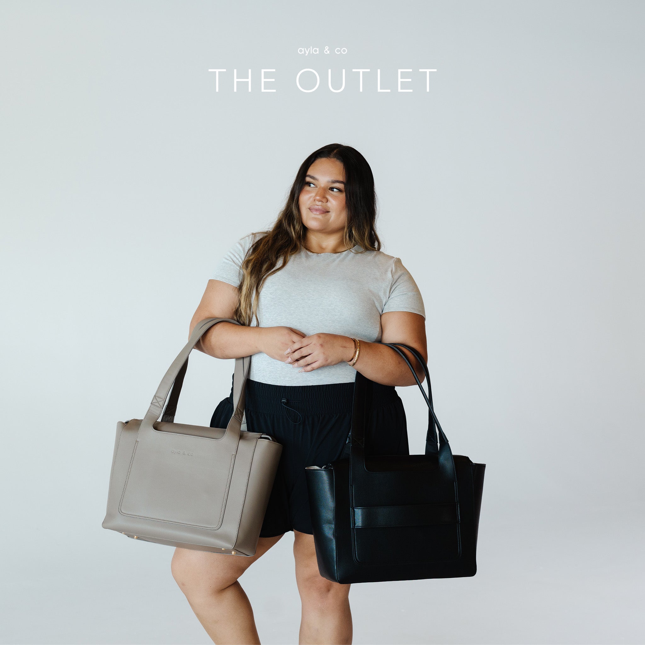 The Ayla Tote- Outlet