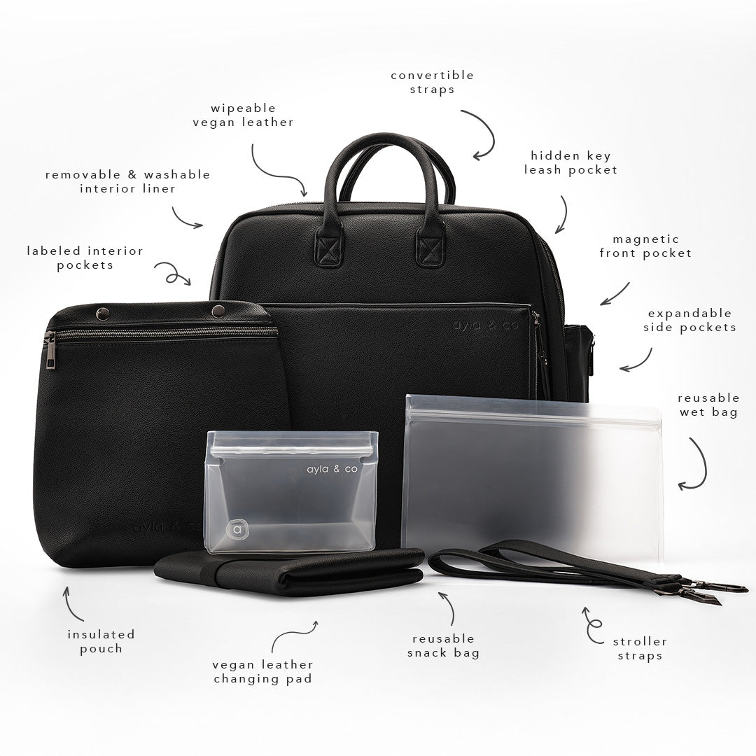 Black Ayla Bag & Vacuum Bundle