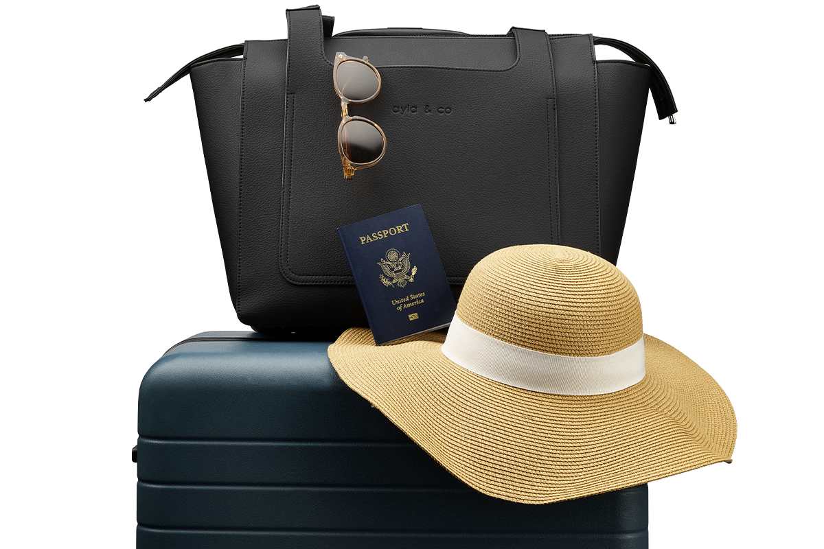 Travel Accessories and Where they Fit in Your Ayla Bag