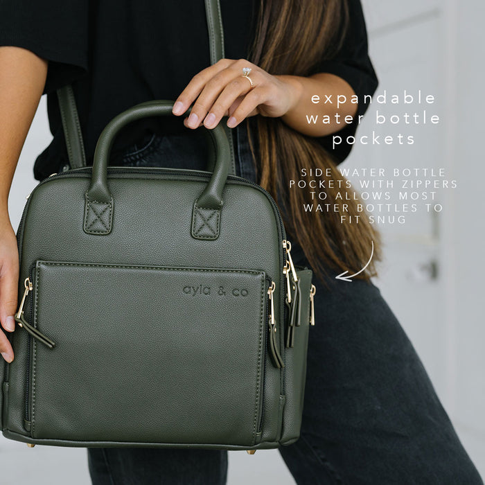 Ayla&Co Large Diaper Bag Olive Green orders