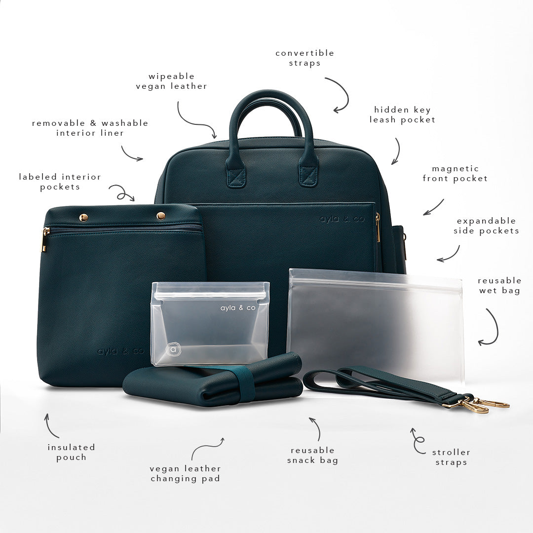 Peacock Ayla Bag and Vacuum Bundle